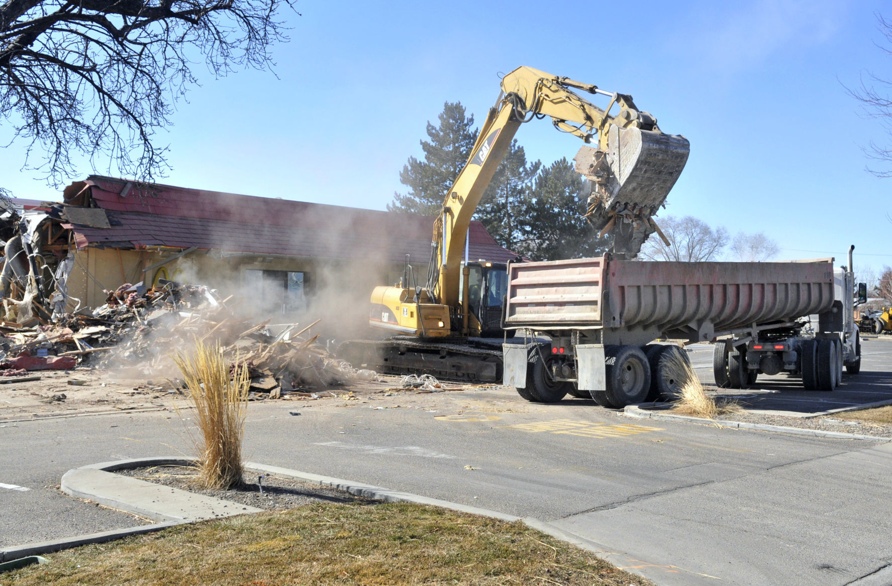 McDonald's demolition
